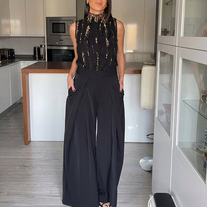 Vela | Pantalón Palazzo