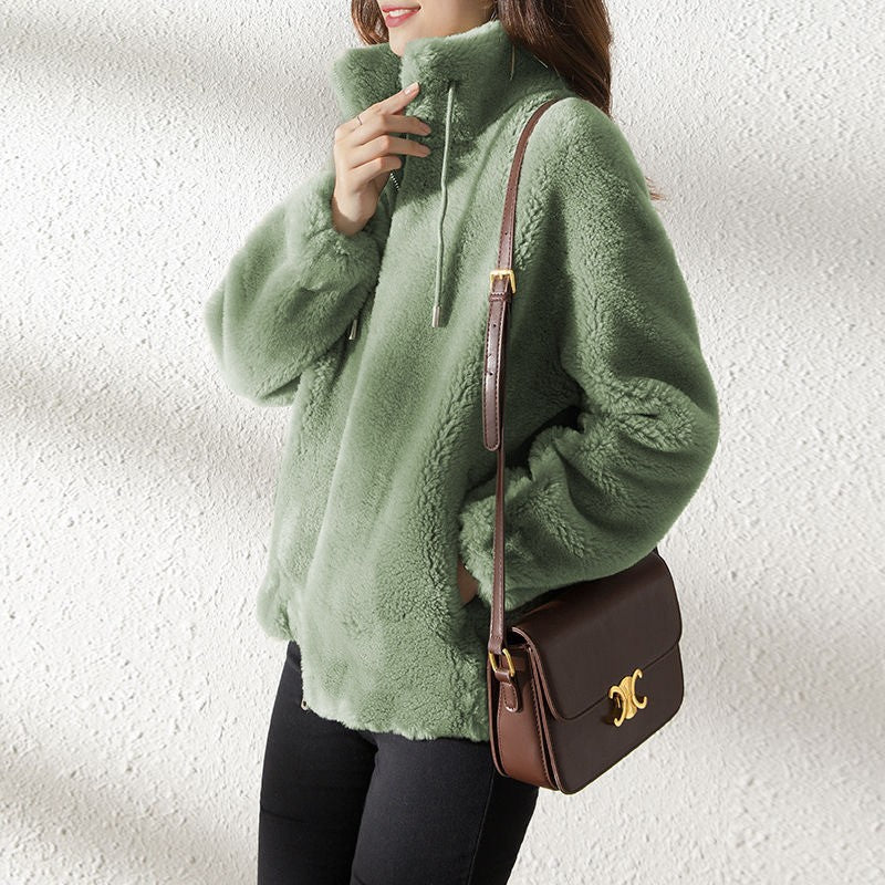 Elba | Chaqueta Peluche Cuello Alto
