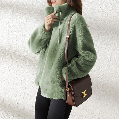 Elba | Chaqueta Peluche Cuello Alto