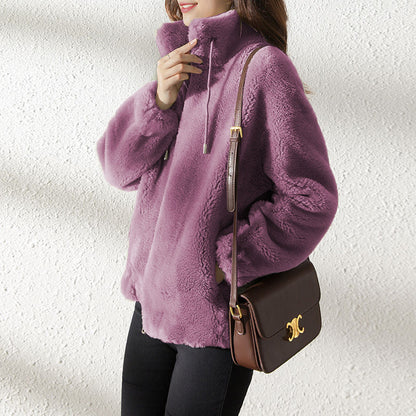 Elba | Chaqueta Peluche Cuello Alto