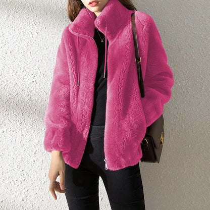 Elba | Chaqueta Peluche Cuello Alto