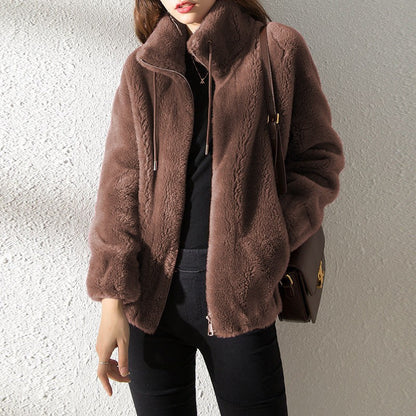 Elba | Chaqueta Peluche Cuello Alto
