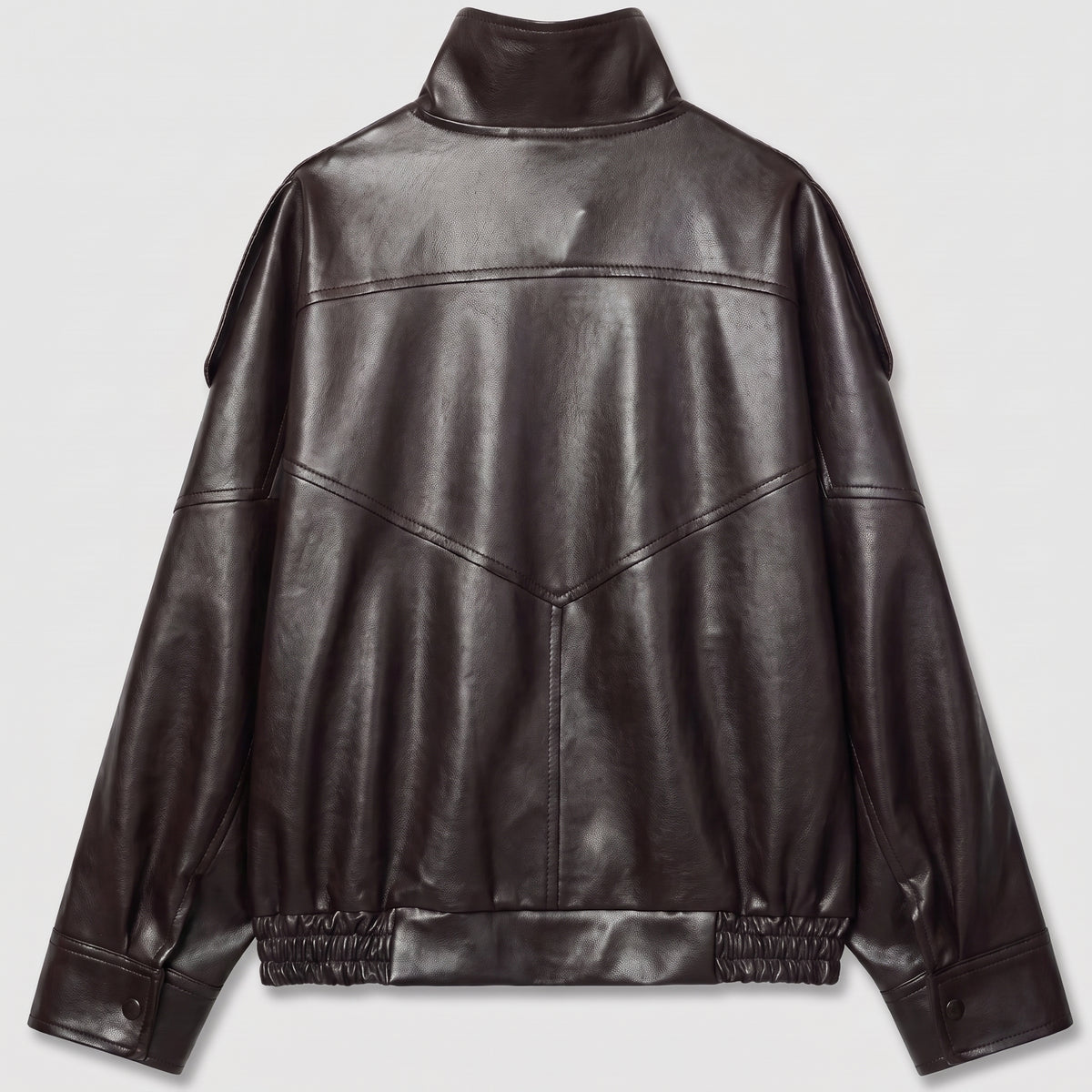 Valentina | Chaqueta Cuero Asimétrica