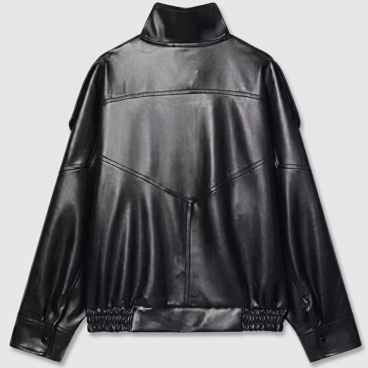 Valentina | Chaqueta Cuero Asimétrica