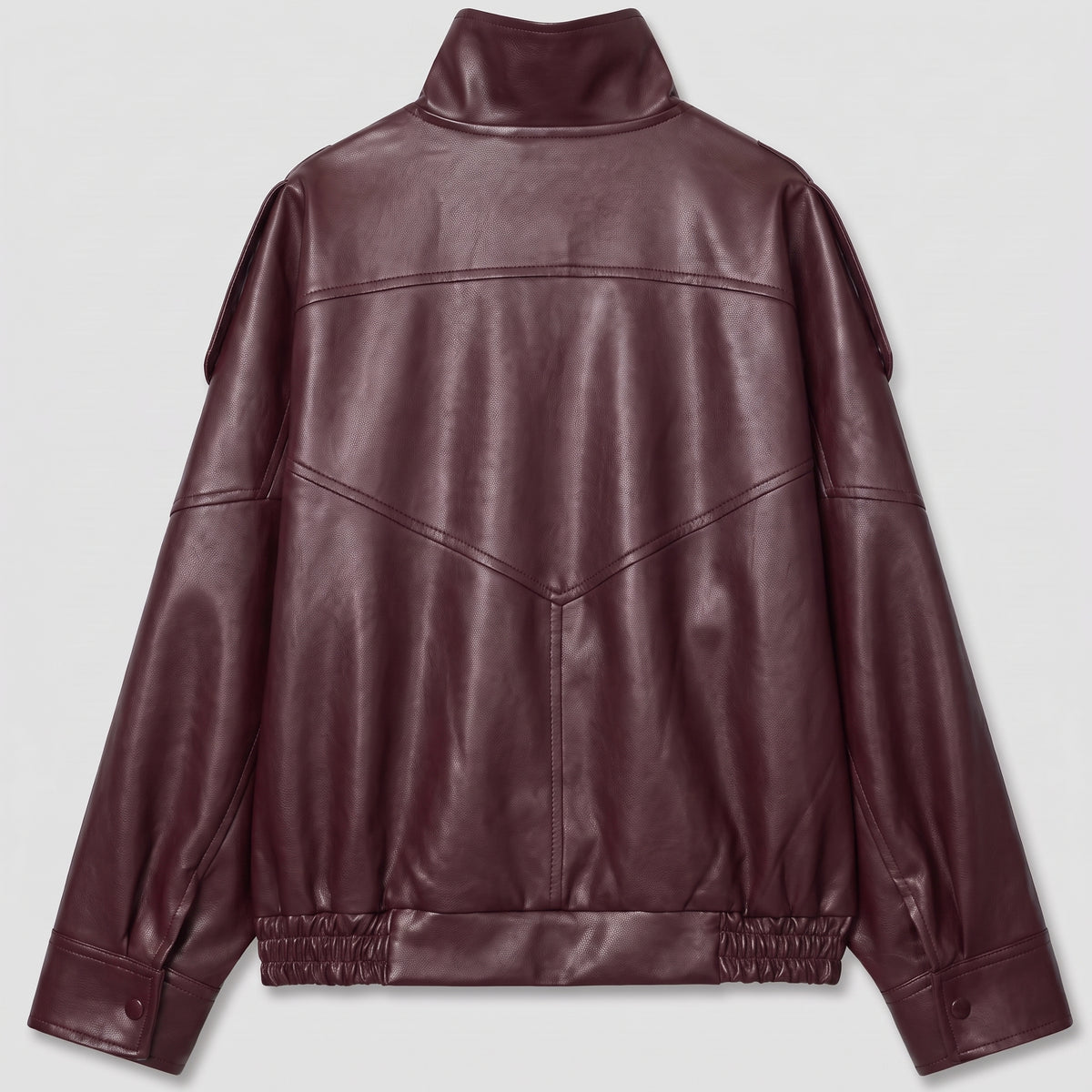 Valentina | Chaqueta Cuero Asimétrica