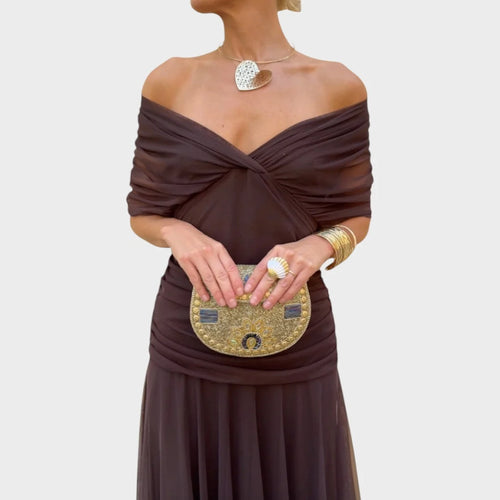 Gala | Vestido Largo Drapeado