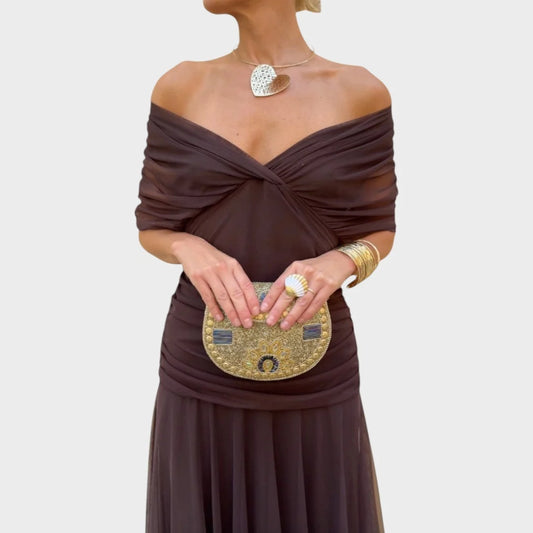 Gala | Vestido Largo Drapeado