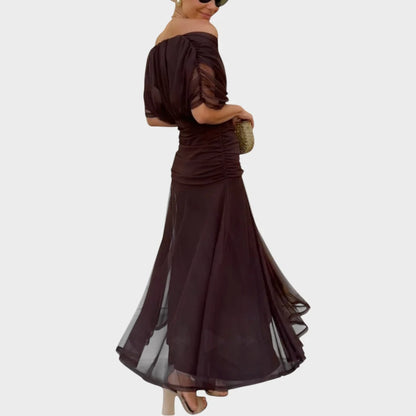 Gala | Vestido Largo Drapeado